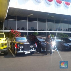 Deretan Mobil Mewah di Pidato Kenegaraan Jokowi di MPR