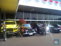 Deretan Mobil Mewah di Pidato Kenegaraan Jokowi di MPR
