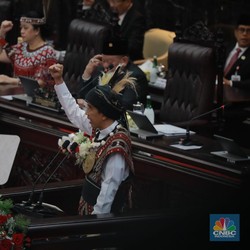 Sebut Lurah & Firaun, Ini Pidato Lengkap Jokowi di Sidang MPR