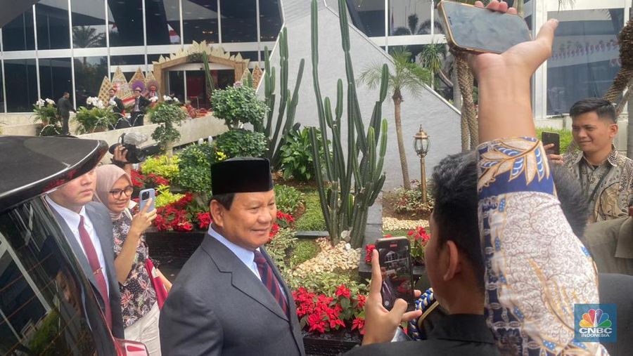 Prabowo Subianto (CNBC Indonesia/Novina Putri Bestari)