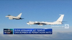 Rusia Kerahkan Jet Tempur dan Bomber Ke Perbatasan NATO