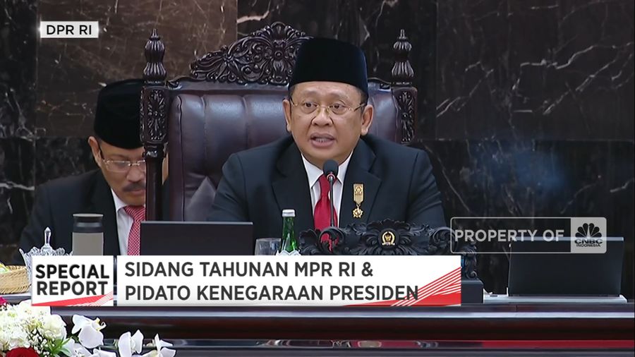Sidang Tahunan MPR, Bamsoet Singgung Krisis Global Hingga Pilpres 2024(CNBC Indonesia TV)