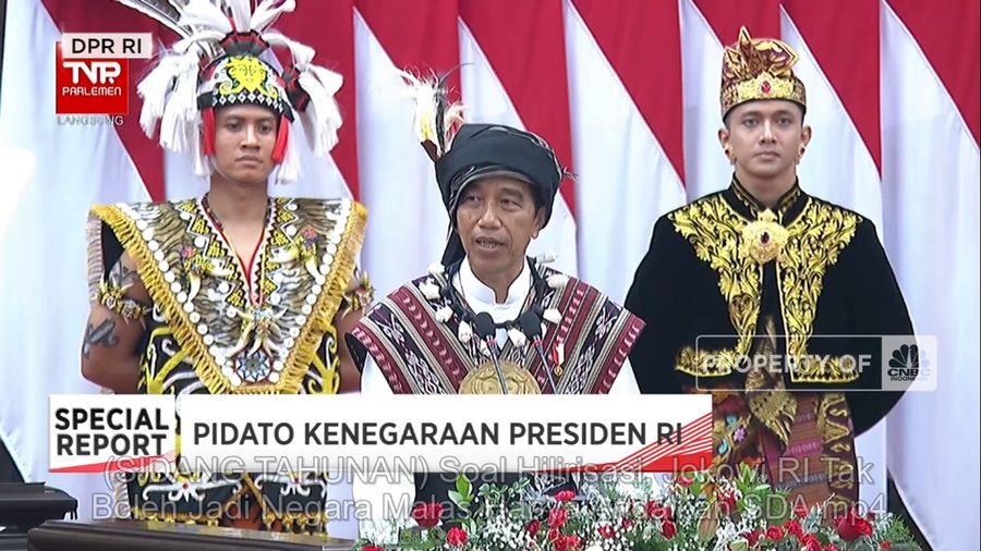 Soal Hilirisasi, Jokowi: RI Tak Boleh Jadi Negara Malas Hanya Andalkan SDA (CNBC Indonesia TV)