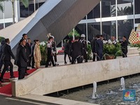 Hadiri Sidang Tahunan, Jokowi dan Iriana Telah Tiba di DPR