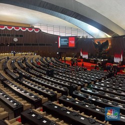 Eks Wapres Hamzah Haz Turut Hadiri Sidang Tahunan MPR RI