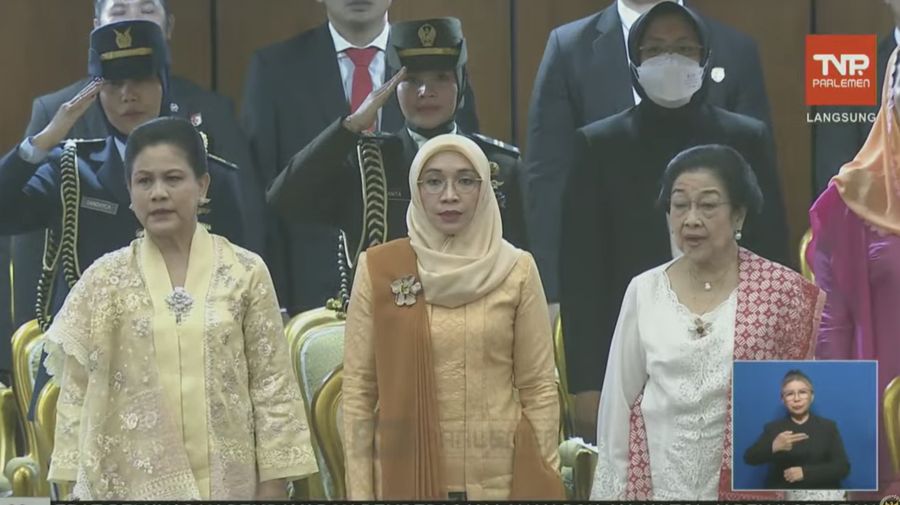 Suasana sidang tahunan MPR RI tahun 2023 di Gedung DPR RI, Jakarta, Rabu (16/8/2023). (Tangkapan layar Youtube DPR RI)