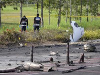 Update: Pesawat Jatuh di Malaysia, 10 Orang Tewas