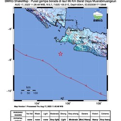 Gempa Bumi M 5,7 Guncang Banten, BMKG Warning Susulan