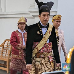 Daftar Menteri & Pejabat Hadiri Upacara 17 Agustus di Istana