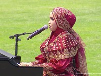 HUT ke-78 RI, Putri Ariani Goyang Istana Nyanyi Lagu Rungkad