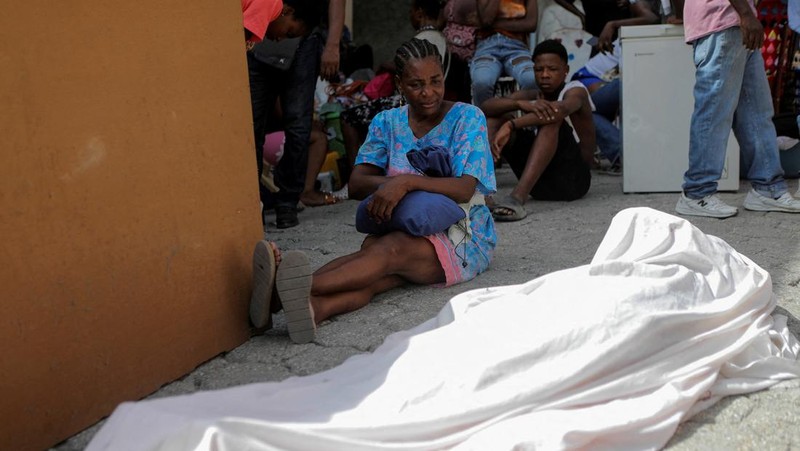 Kekerasan geng kriminal marak terjadi di Port-au-Prince, ibu kota Haiti. (REUTERS/RALPH TEDY EROL)