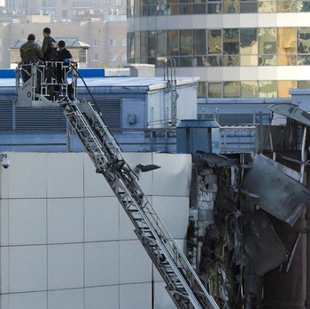 Drone Ukraina Hantam Gedung di Moskow, Bikin Lumpuh 4 Bandara