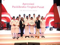 Respek, Mandiri Group Apresiasi Anggota Paskibraka Pusat