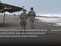 Badai Hilary Mengamuk, Ancam Mexico Hingga Kawasan California
