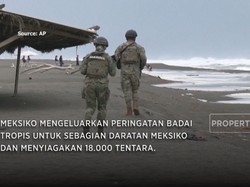 Badai Hilary Mengamuk, Ancam Mexico Hingga Kawasan California