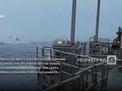 Protes Kunjungan Wapres Taiwan, China Gelar Latihan Militer