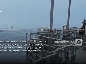 Protes Kunjungan Wapres Taiwan, China Gelar Latihan Militer