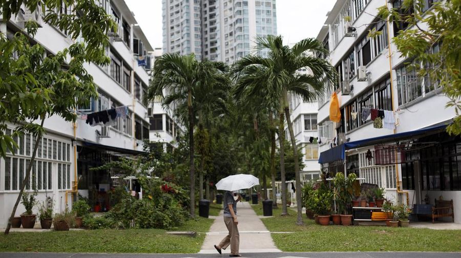 Suasana Nassim Road di Singapore. (ASSOCIATED PRESS/Wong Maye-E)