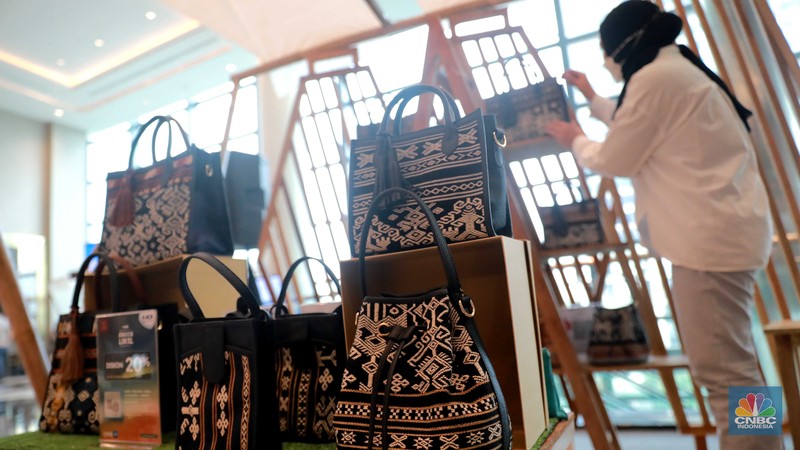 Festival UMKM Sabang Merauke (CNBC Indonesia/Muhammad Sabki)