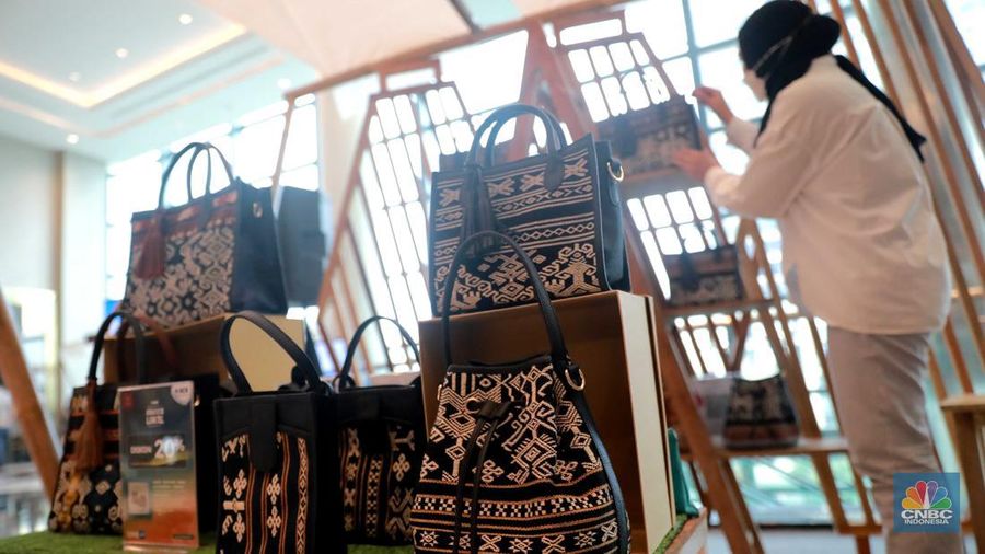 Festival UMKM Sabang Merauke (CNBC Indonesia/Muhammad Sabki)