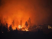 Potret Ngeri Kebakaran Hutan Kanada, Ribuan Warga Mengungsi