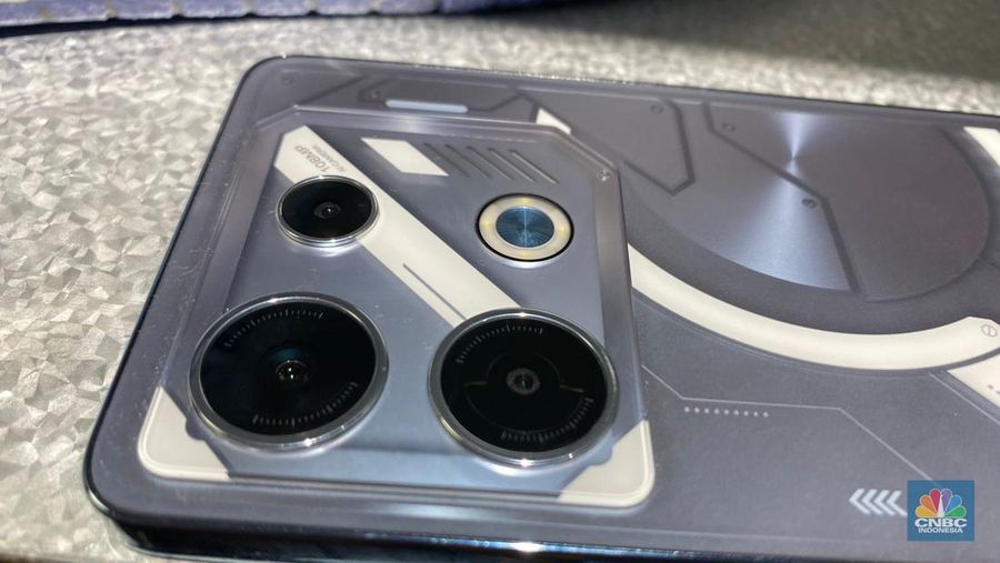 Infinix GT 10 Pro. (CNBC Indonesia/Novina)