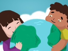 Foto: Ilustrasi bumi. (CNBC Indonesia/Ilham)
