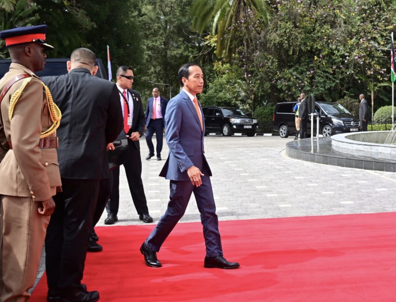 Pertemuan bilateral presiden Joko Widodo dengan Presiden William Ruto. (Dok. Sekretariat Presiden)