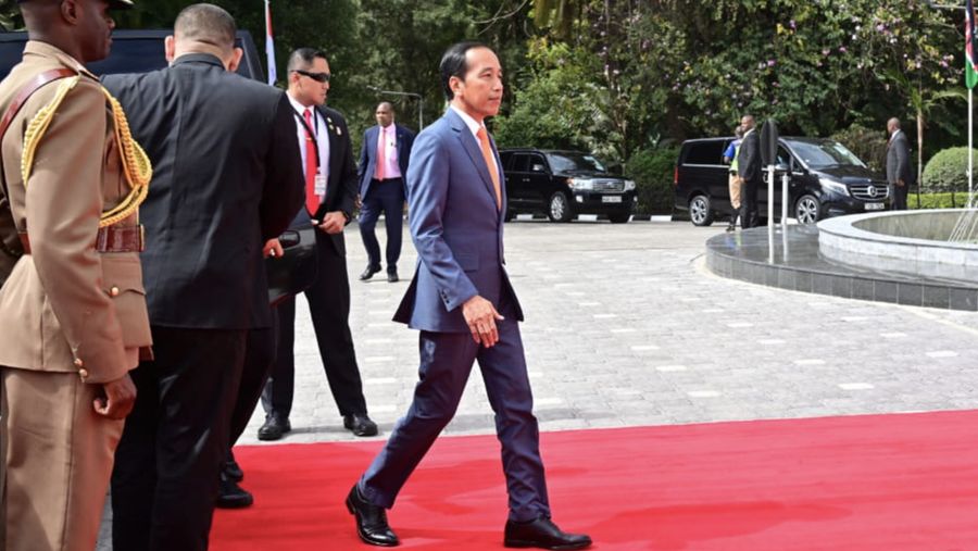 Pertemuan bilateral presiden Joko Widodo dengan Presiden William Ruto. (Dok. Sekretariat Presiden)