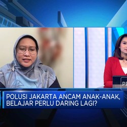 Polusi Jakarta Ancam Anak-anak, KPAI Dukung Belajar Daring?