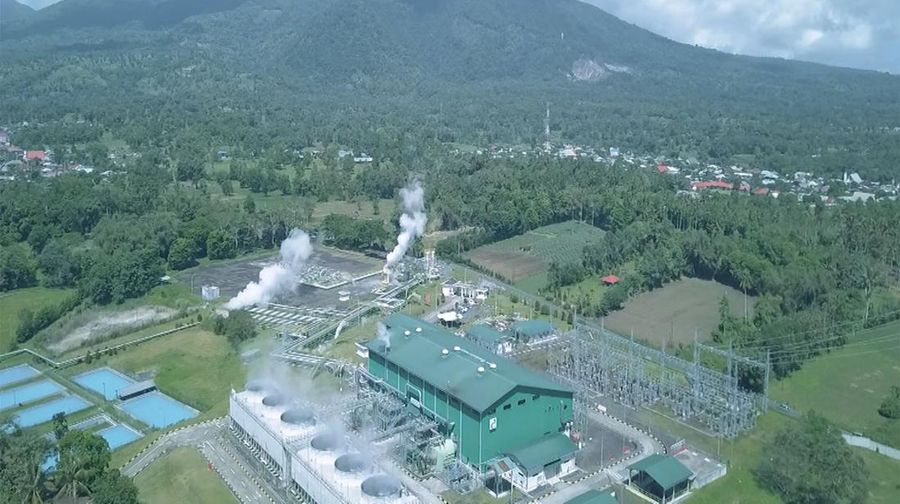 PT Pertamina Geothermal Energy atau PGEO Tbk di kawasan Kota Tomohon dan Kabupaten Minahasa, Sulawesi Utara. (CNBC Indonesia TV)