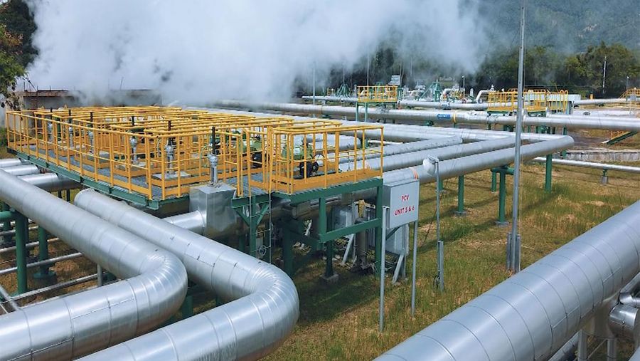 PT Pertamina Geothermal Energy atau PGEO Tbk di kawasan Kota Tomohon dan Kabupaten Minahasa, Sulawesi Utara. (CNBC Indonesia TV)