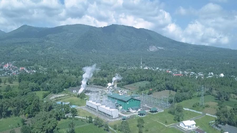 PT Pertamina Geothermal Energy atau PGEO Tbk di kawasan Kota Tomohon dan Kabupaten Minahasa, Sulawesi Utara. (CNBC Indonesia TV)