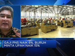 Buruh Tuntut Upah Buruh Naik 15%, Pengusaha Bisa Penuhi?