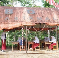 KFC Rayakan HUT RI Bersama Sekolah di Tasikmalaya