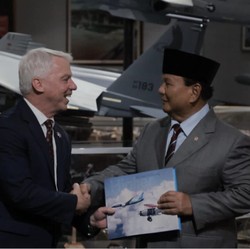 Sah! Detik-Detik Prabowo Borong Pesawat Tempur F-15EX