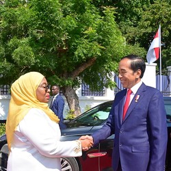 Jokowi Bertemu Presiden Tanzania, Bahas Dagang & Investasi