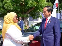 Jokowi Bertemu Presiden Tanzania, Bahas Dagang & Investasi