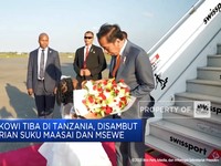 Tiba di Tanzania, Jokowi Disambut Tarian Suku Maasai & Msewe
