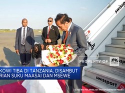 Tiba di Tanzania, Jokowi Disambut Tarian Suku Maasai & Msewe