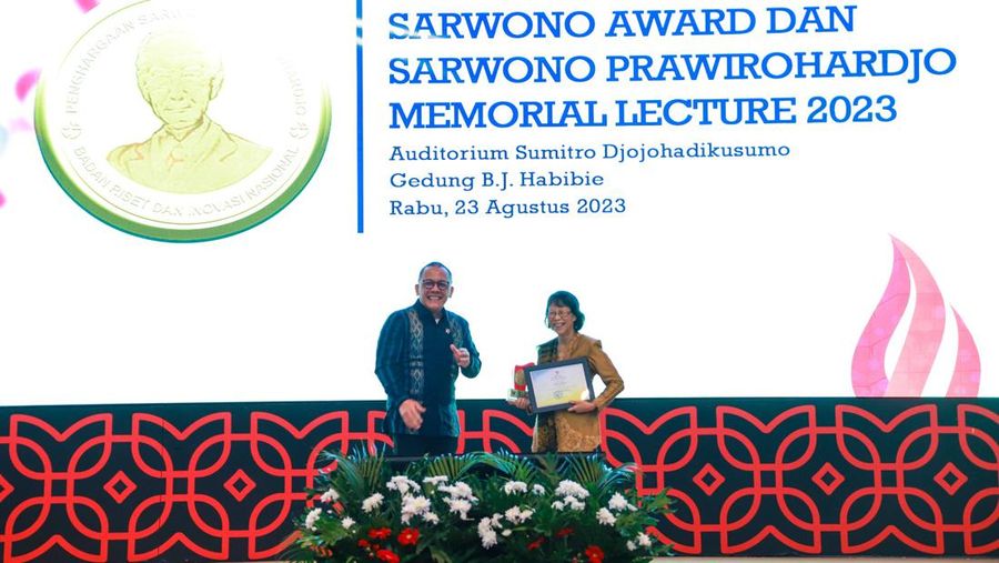 BRIN Bersama LPDP Gelar Sarwono Award dan Sarwono Memorial Lecture 2023