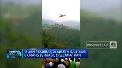 Terjebak di Kereta Gantung, 8 Orang Berhasil Diselamatkan