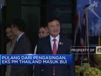Video: Pulang Dari Pengasingan, Eks PM Thailand Masuk Bui