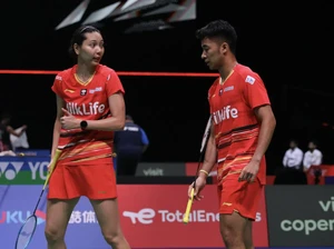 Hylo Open 2023: Dejan/Gloria Tarung 3 Gim, Lolos ke Perempatfinal