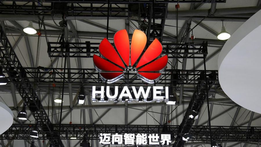 Ilustasi Huawei. (REUTERS/Nicoco Chan/File Photo)