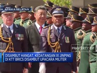 Kedatangan Xi Jinping Di KTT BRICS Disambut Upacara Militer