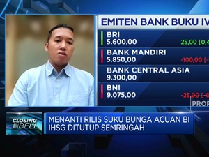 Menanti Rilis Suku Bunga Acuan BI, IHSG Semringah