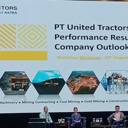 UNTR Catat Penjualan Alat Berat Komatsu Tembus 3.551 Unit