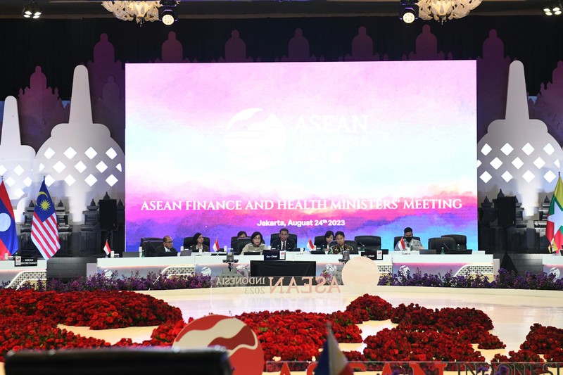 ASEAN Finance - Health Minister Meeting (AFHMM) 2023. (Dok. Biro KLI Kemenkeu RI) ASEAN Finance - Health Minister Meeting (AFHMM) 2023. (Dok. Biro KLI Kemenkeu RI)