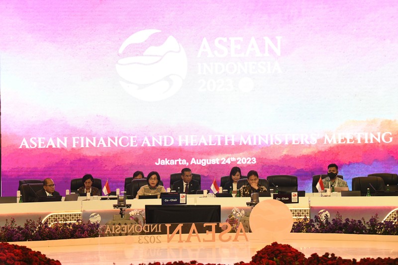 ASEAN Finance - Health Minister Meeting (AFHMM) 2023. (Dok. Biro KLI Kemenkeu RI) ASEAN Finance - Health Minister Meeting (AFHMM) 2023. (Dok. Biro KLI Kemenkeu RI)